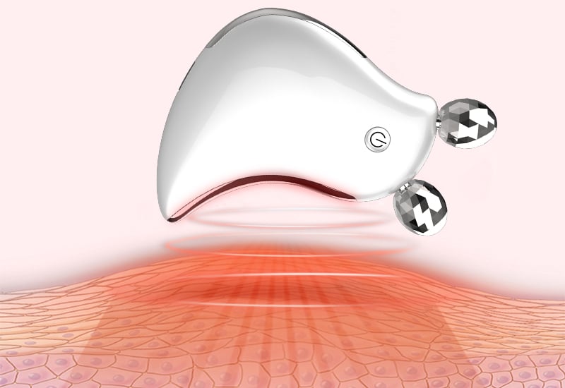 EMS Rolling Warm Massager 3D Massage Rollers Innovatively-designed with microcurrent treatment supplier