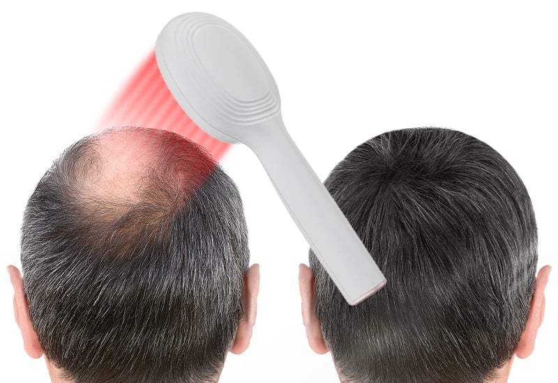 Red light activates hair follicle regeneration promotes Portable Multifunctional Hair Growth Comb details