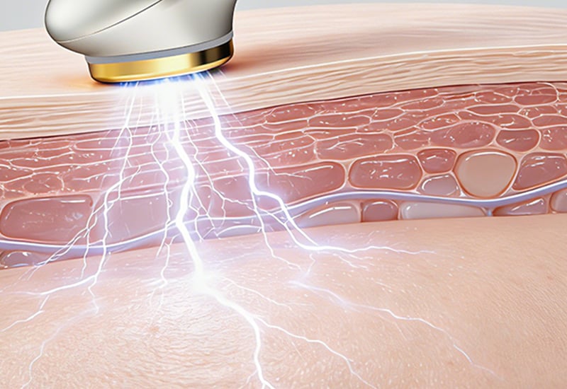 Four-color light therapy 42-degree constant-temperature heating deep skin rejuvenation beauty device details