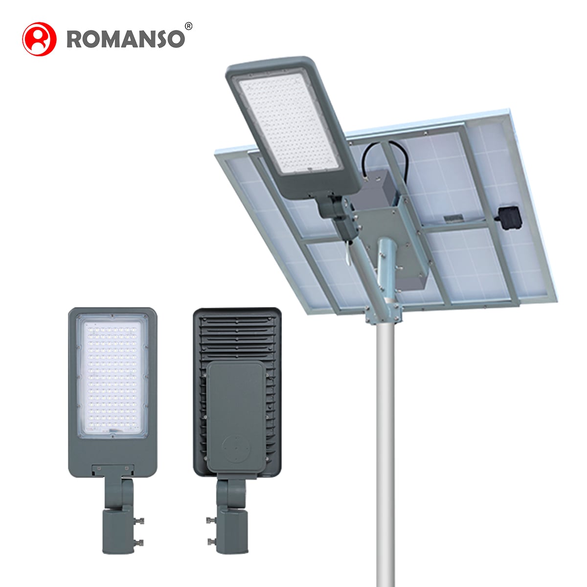 Smart Programmable Solar LED Light: 160lm/W High Efficiency - IP65 Weatherproof - 120 Degrees Wide Beam - CE & RoHS Approved
