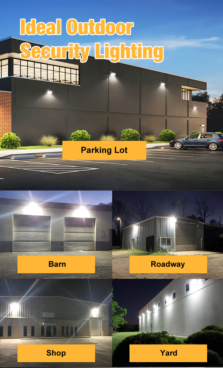 ROMANSO LED Wal Pack Light : 5 Years Warranty IP65 Outdoor Waterproof LED Outdoor LED Wall Pack Lamps High-Power Options of 60W 100W 120W 50000 Hour Lifetime Energy-Saving and Long-Lasting Performance. manufacture
