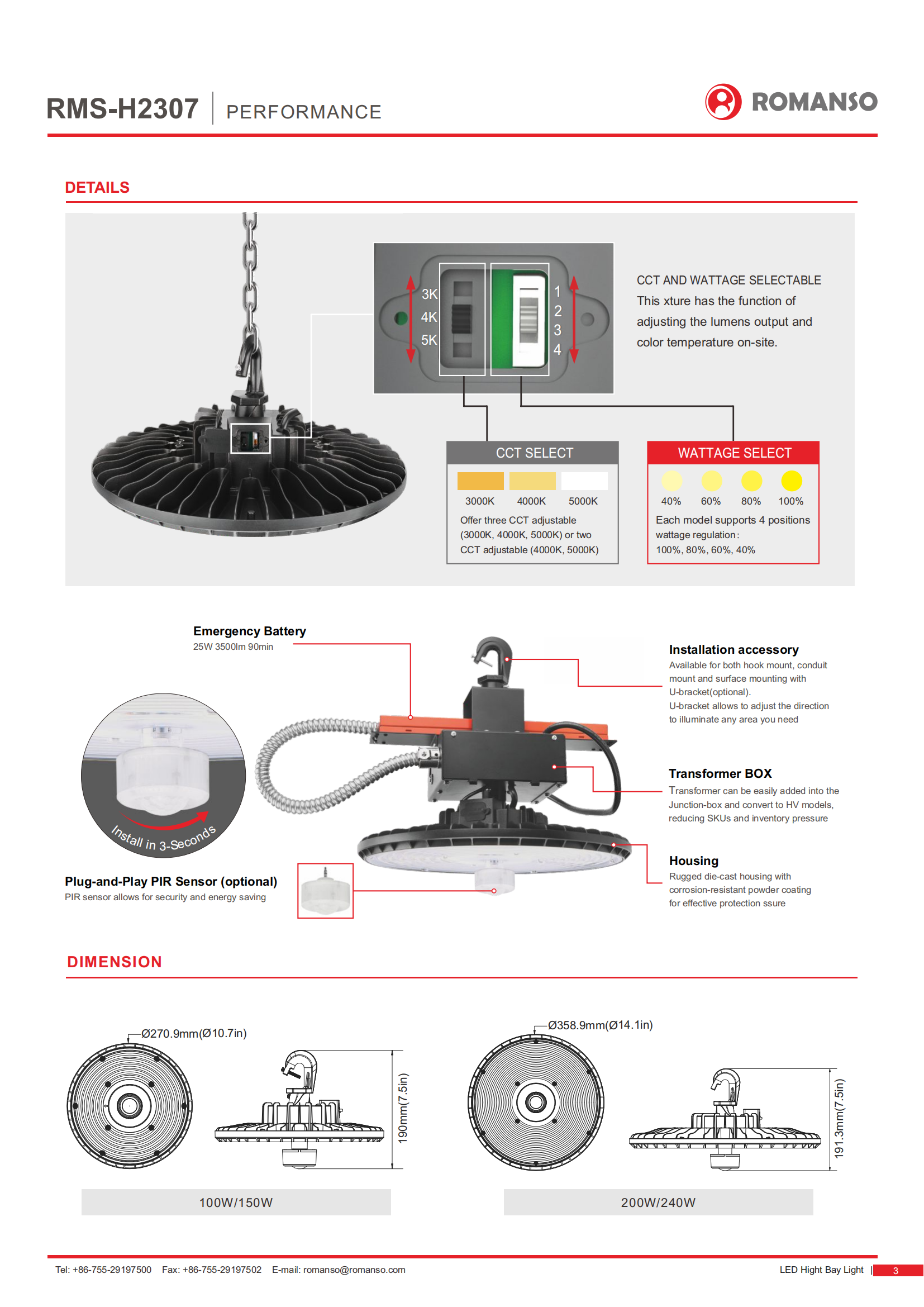 ROMANSO H2307 LED High Bay Light_03.png