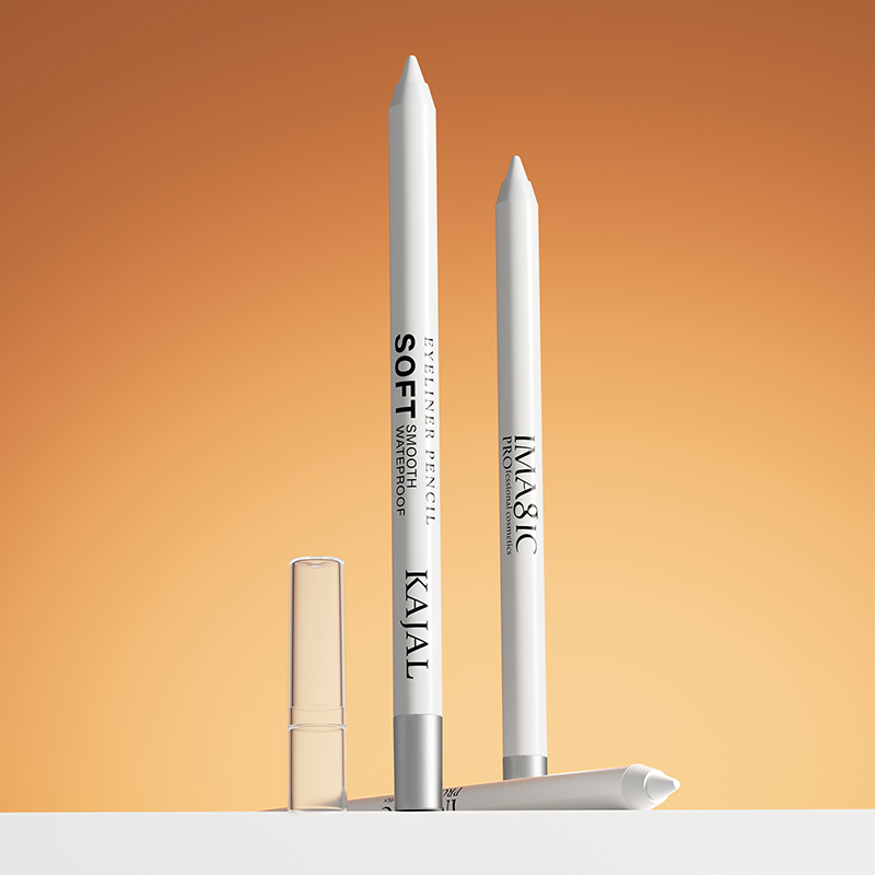 White Waterproof Gel Eyeliner Pencil