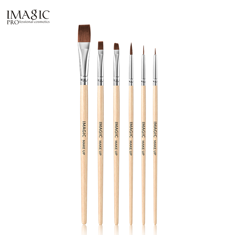 6-Piece Body Paint Brush Set