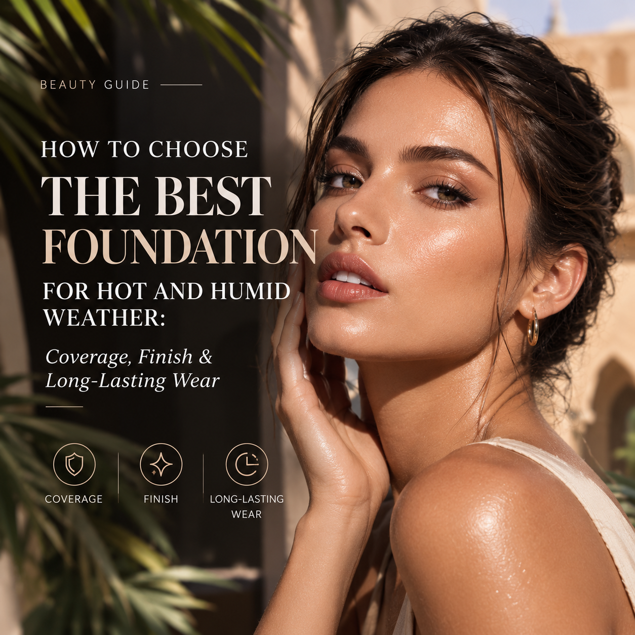 How to Choose the Best Foundation for Hot and Humid Weather: Coverage, Finish & Long-Lasting Wear