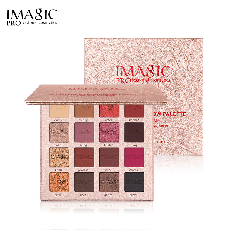 CHARM 16 COLOR EYESHADOW PALETTE high pigment Easy to Blend
