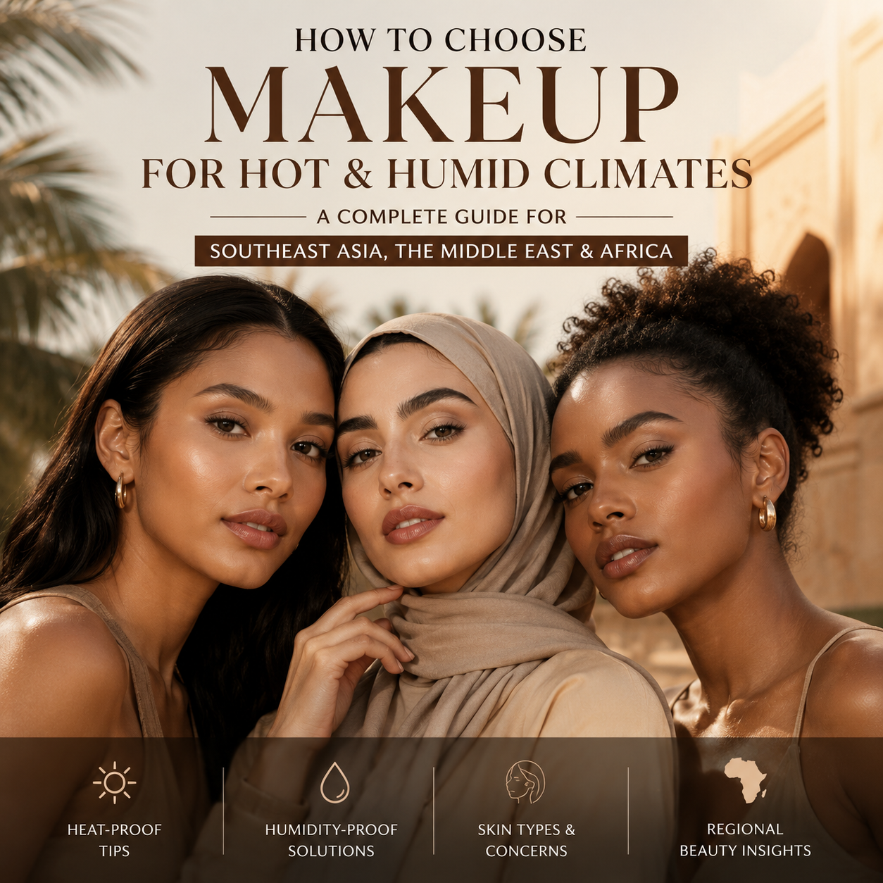 How to Choose Makeup for Hot and Humid Climates: A Complete Guide for Southeast Asia, the Middle East & Africa
