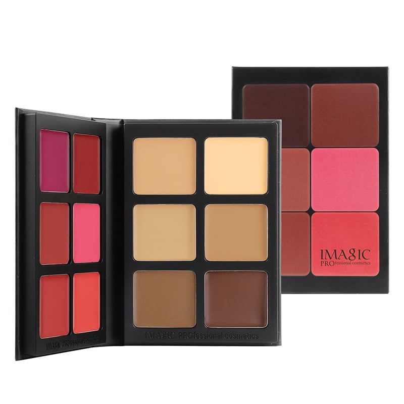 Multi-Functional Blush, Contour & Foundation Cream Palette