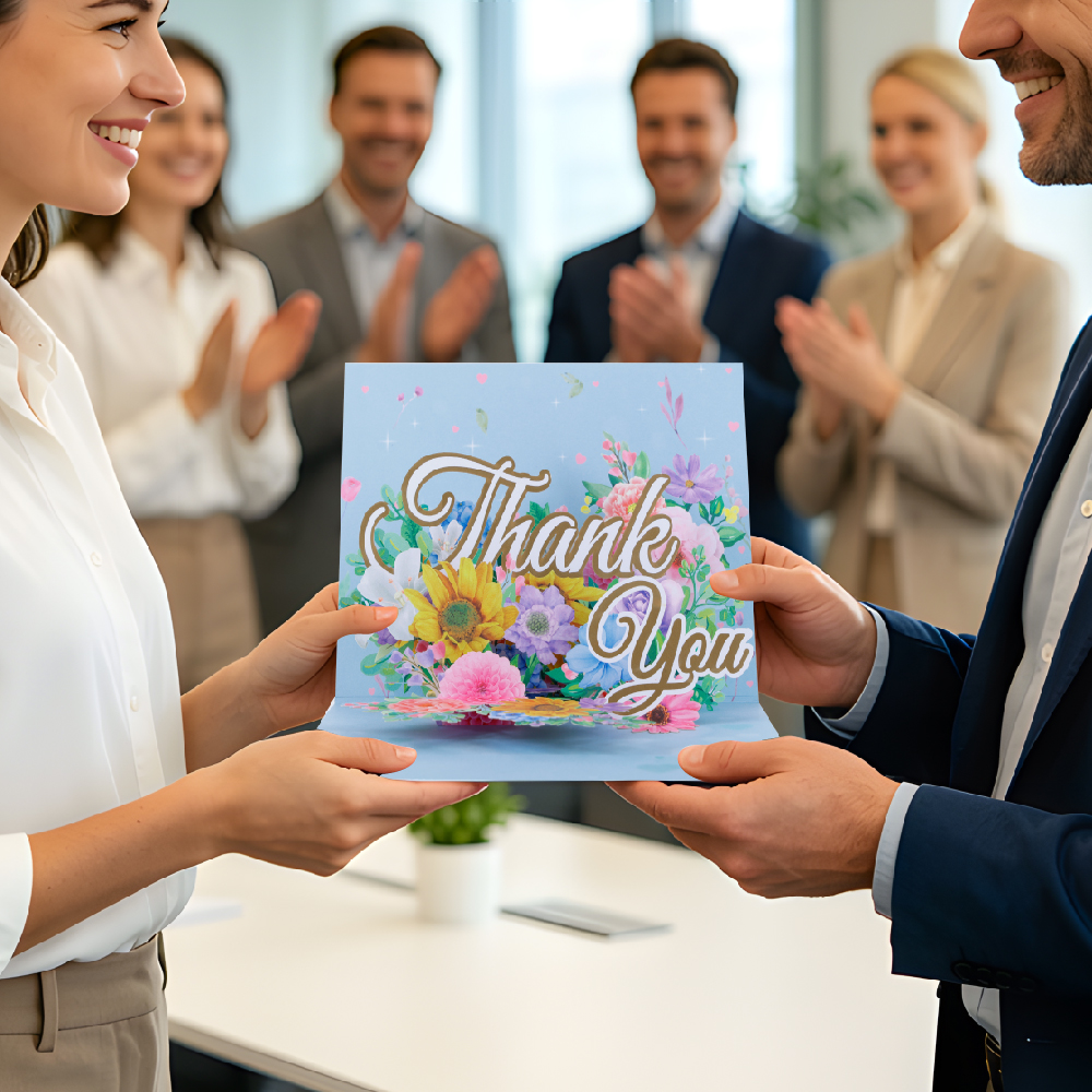 Blue Floral Thank You Pop Up Card Full Display.jpg