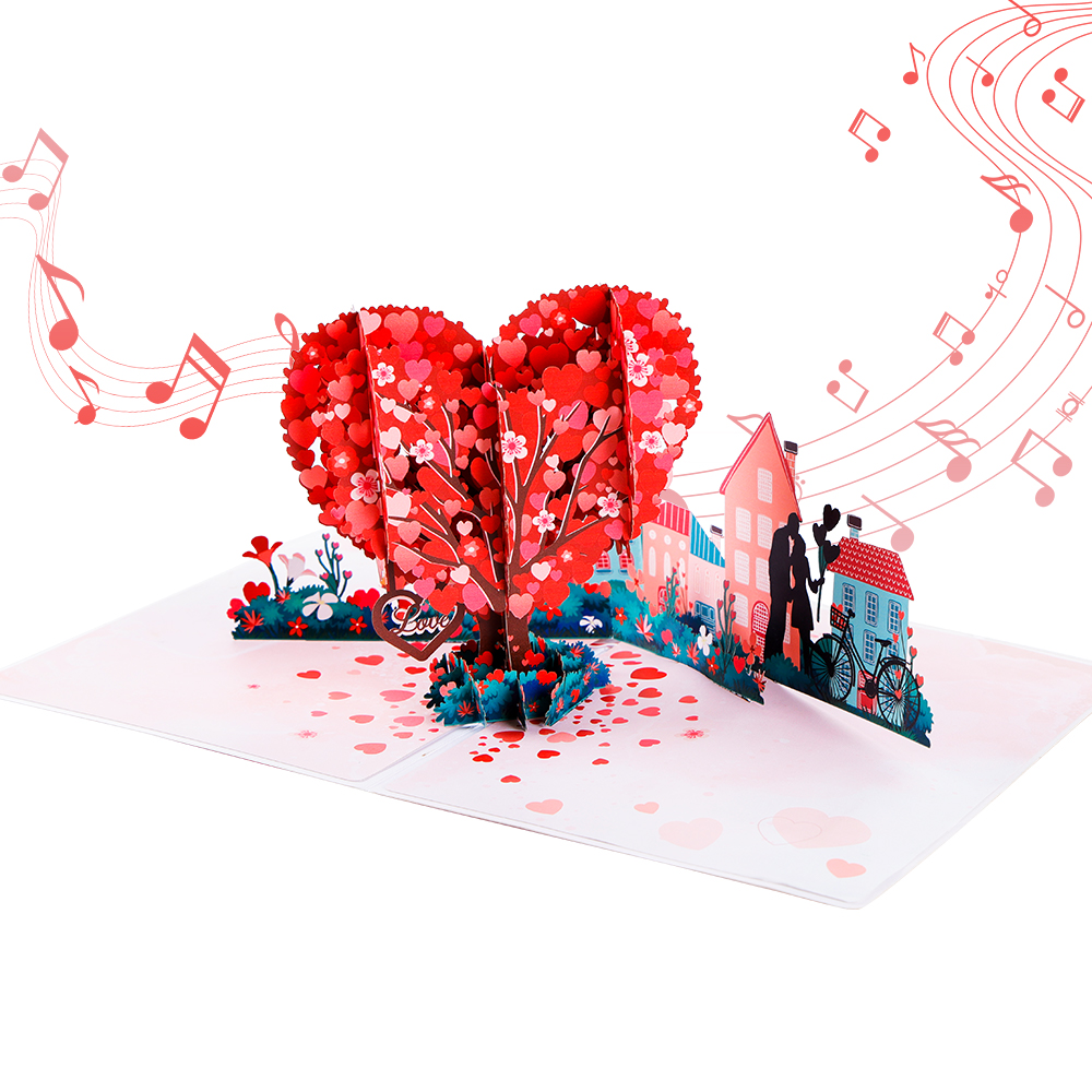 Celebrate Love Beneath the Glowing Heart Tree