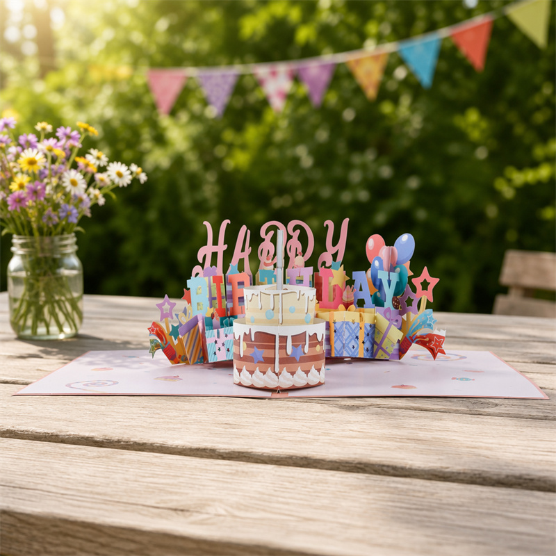 Birthday Cake Pop Up Card with Lights & Music Full Display.jpg
