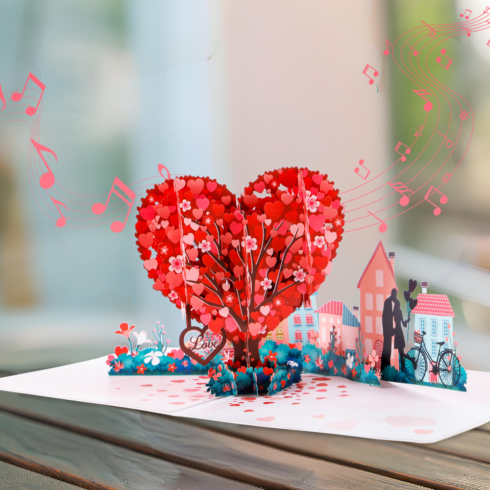 Celebrate Love Beneath the Glowing Heart Tree