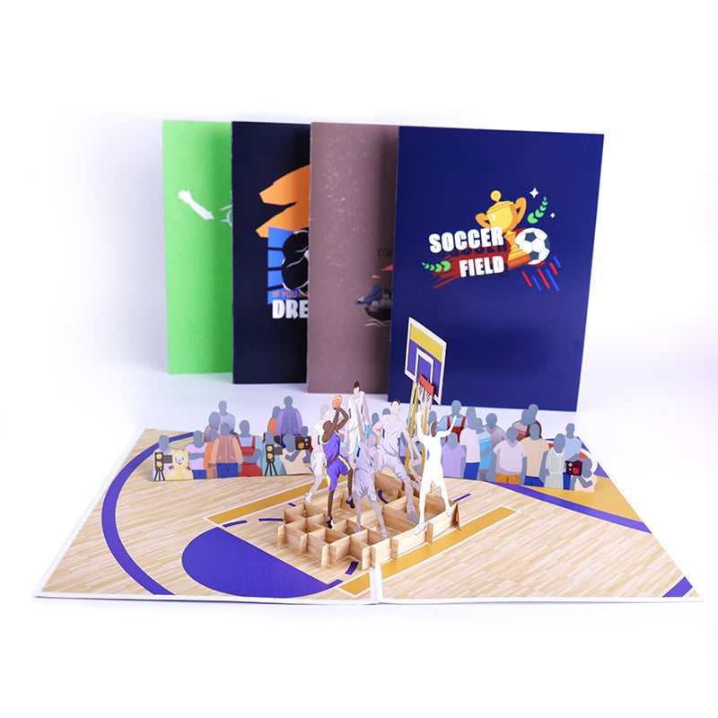 Sport Pop up Card Happy Birthday Invitation Card.jpg