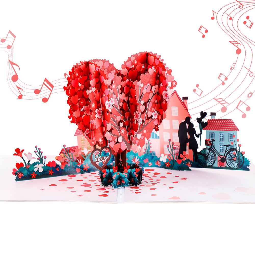 Celebrate Love Beneath the Glowing Heart Tree