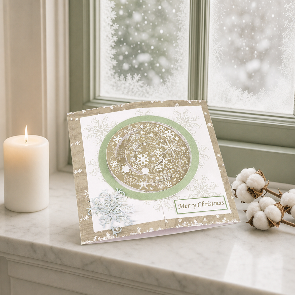 Gold Foil Christmas Snowflake Card Front.png