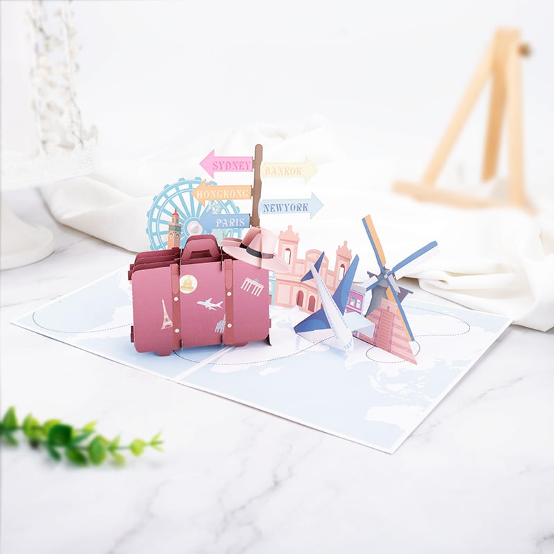 Travel Theme Pop Up Birthday Card Display.jpg
