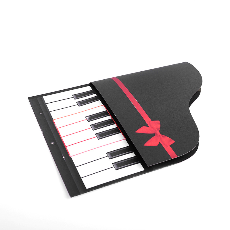 Grand Piano Birthday Music Card with Playable Keys