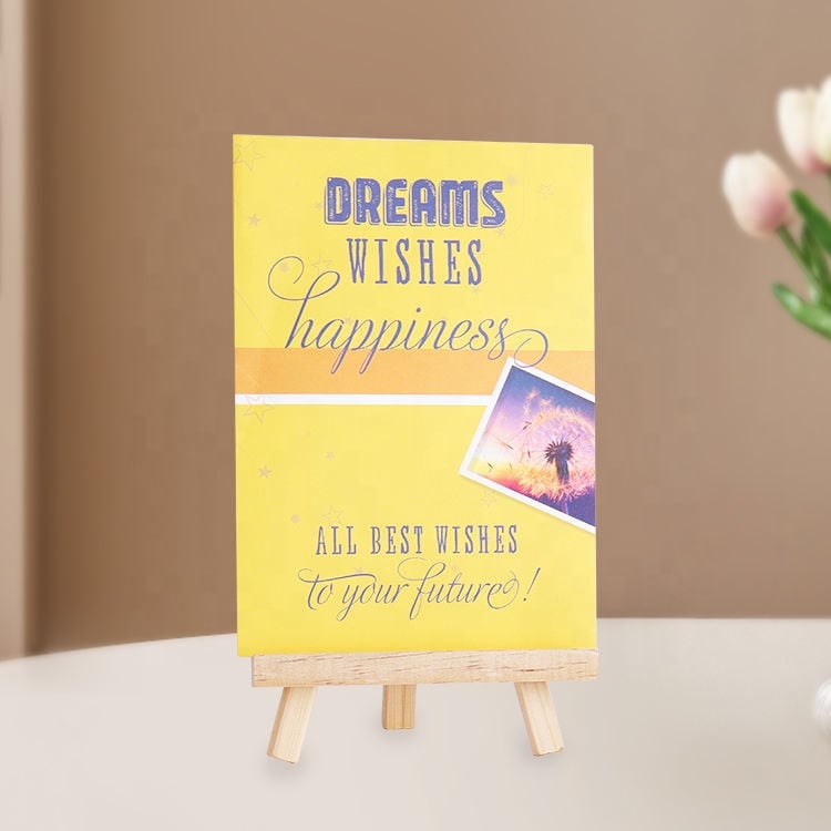 Dandelion Wishes Birthday Music Card with Fiber Optic Light  