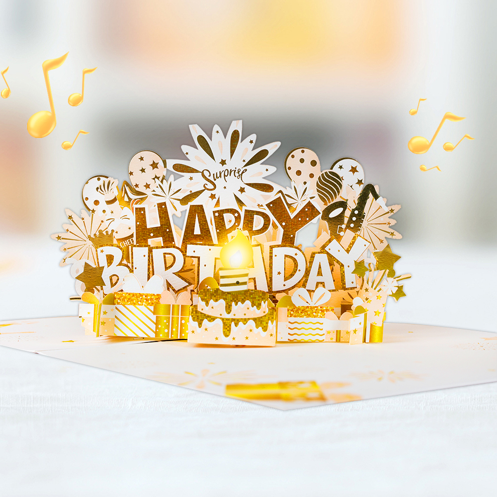 Luxury Golden Birthday Card Open View 03.jpg