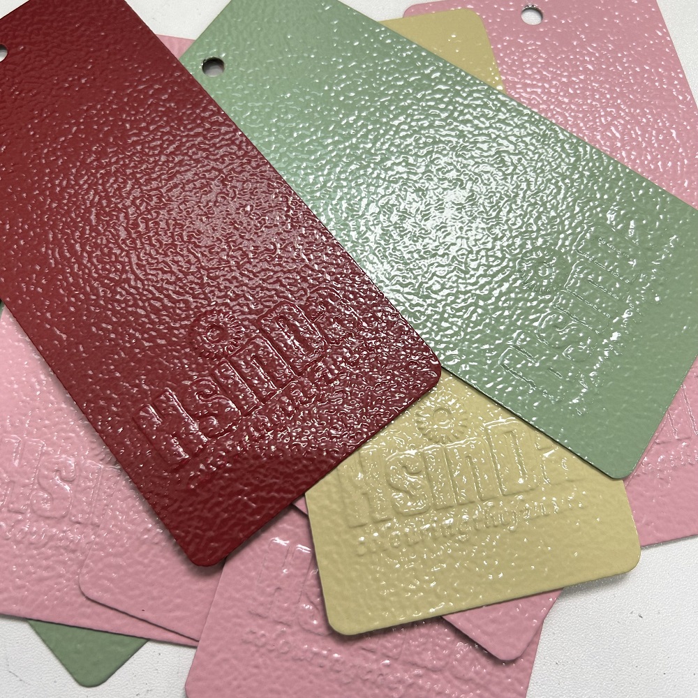 Weather-resistant powder coatings are used in the industrial sector
