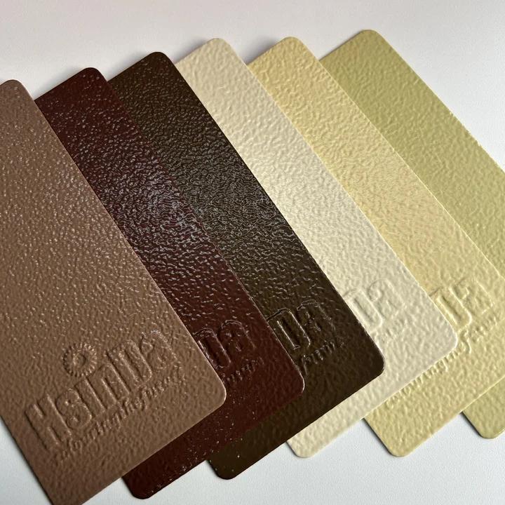 Weather-resistant powder coatings are used in the industrial sector