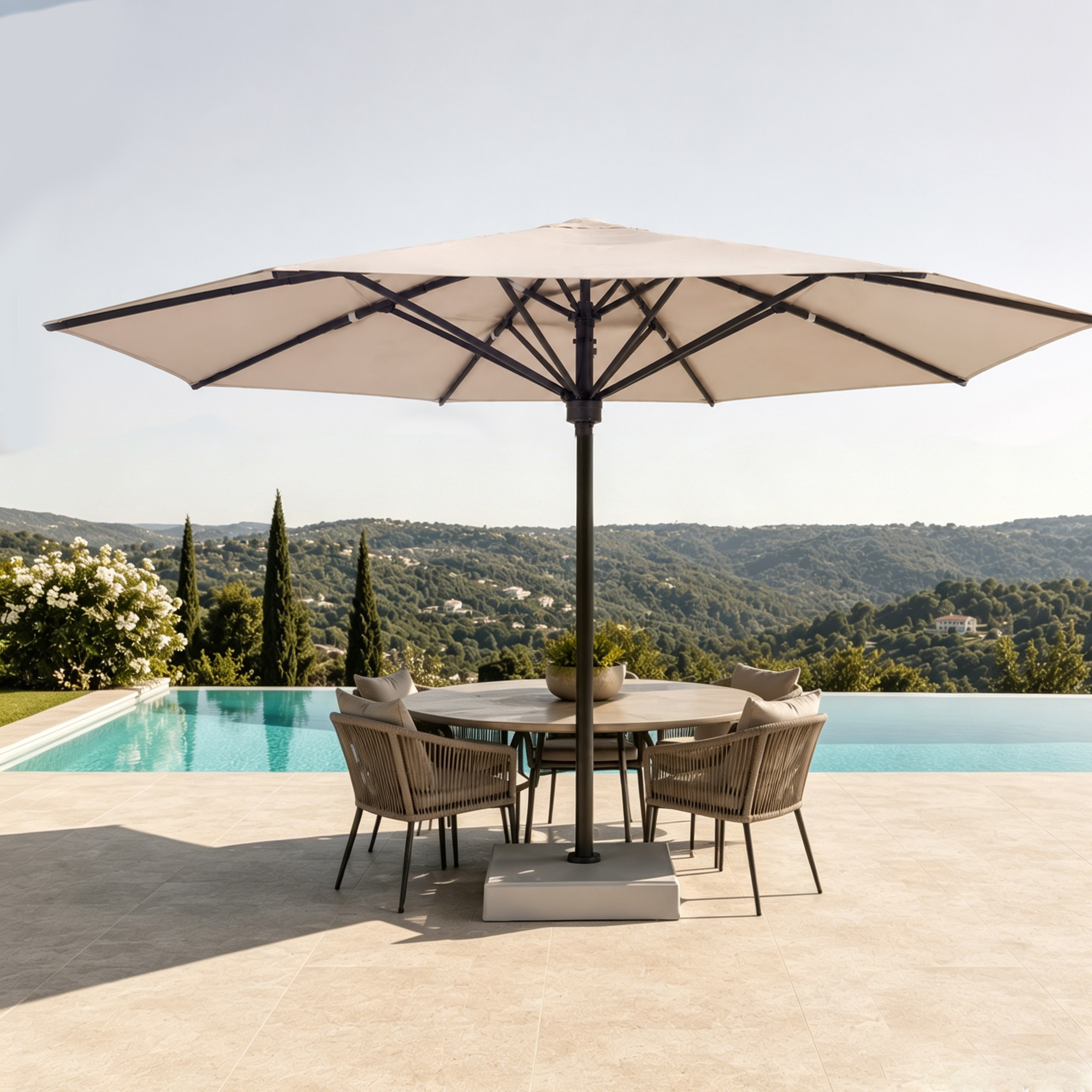 Central Umbrella 100mm Telescopic Commercial