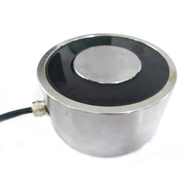 ランダ H18090 円形保持用電磁石（DC36V、保持力1000kg、大容量強力リフティングマグネット）