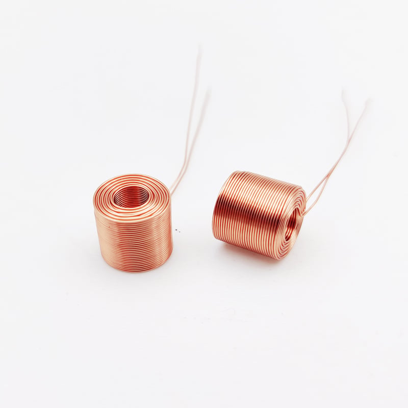Custom Induction Coil Copper Air Core Coil Inductor Magnetic Coil with High Quantity