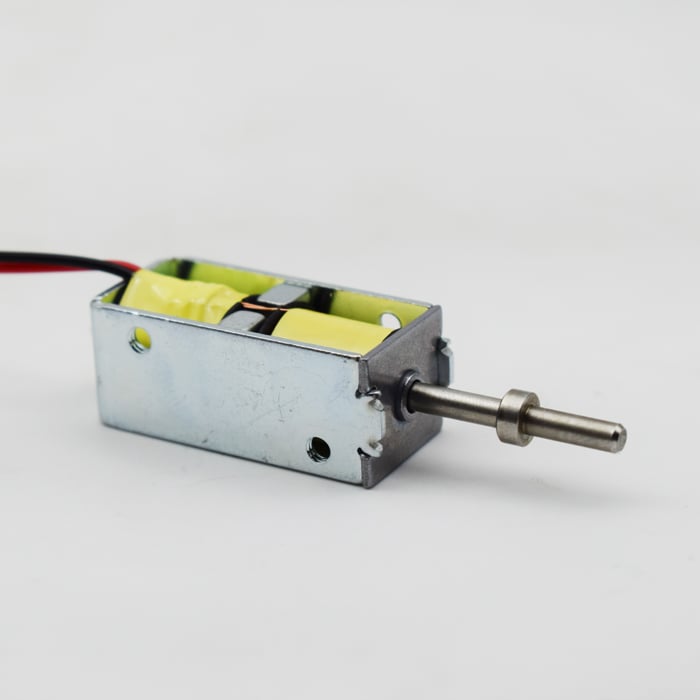Landa XSQ0735 12v 24v Dc Bistable Solenoid Linear Solenoids Open Frame Solenoid for Typewriters Cash Registers Plotters and Hand Held Printers