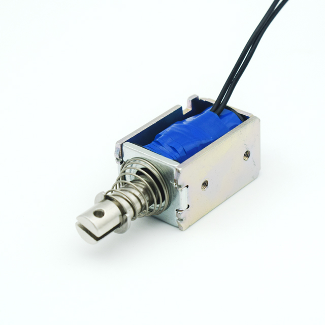 What are the typical industrial uses of push pull solenoids?