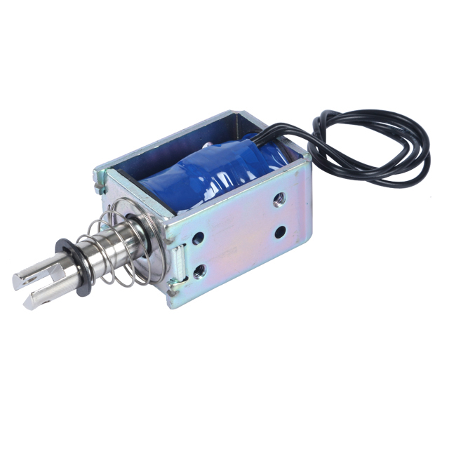 Dodavatel Landa – průmyslový stejnosměrný elektromagnet SQ0837, 12 V / 24 V, mikroelektromagnet s otevřenou konstrukcí pro tažnou sílu