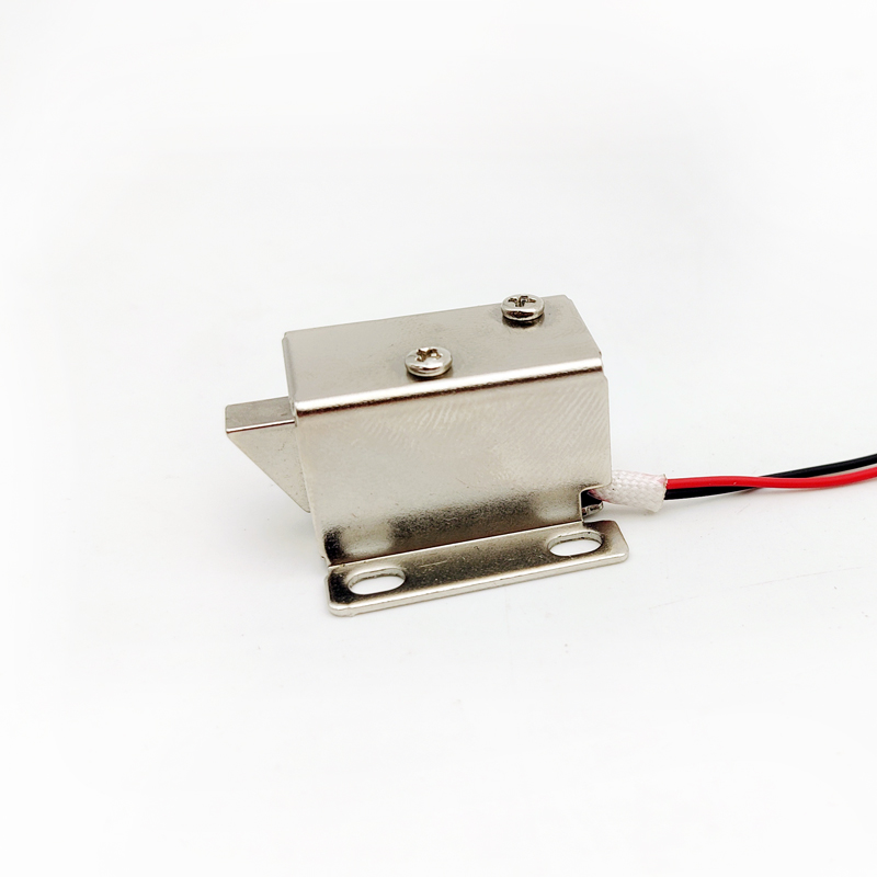Stroke Tongue 6v 12v 24v Dc Mini Push Pull Solenoid Lock for Cabinet Door