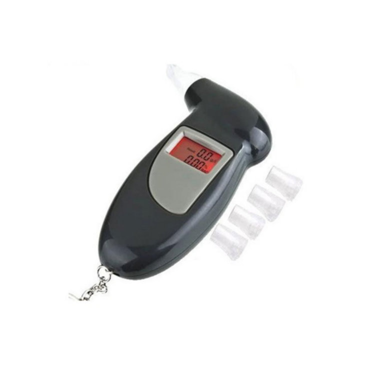 Handheld Digital Alcohol Tester with LCD Display for Home and Personal Use Breath Alcohol Detector for Checking Drunk Driving