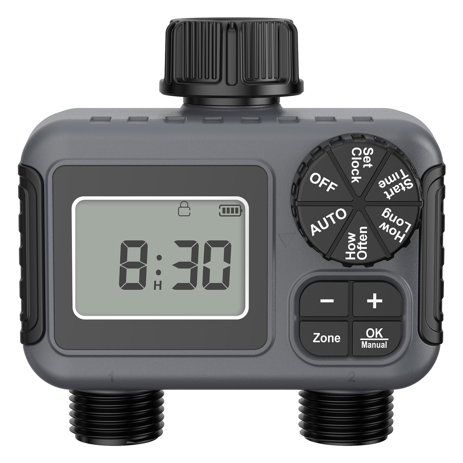 How Does a Rainproof Digital Water Timer Save Water and Time?