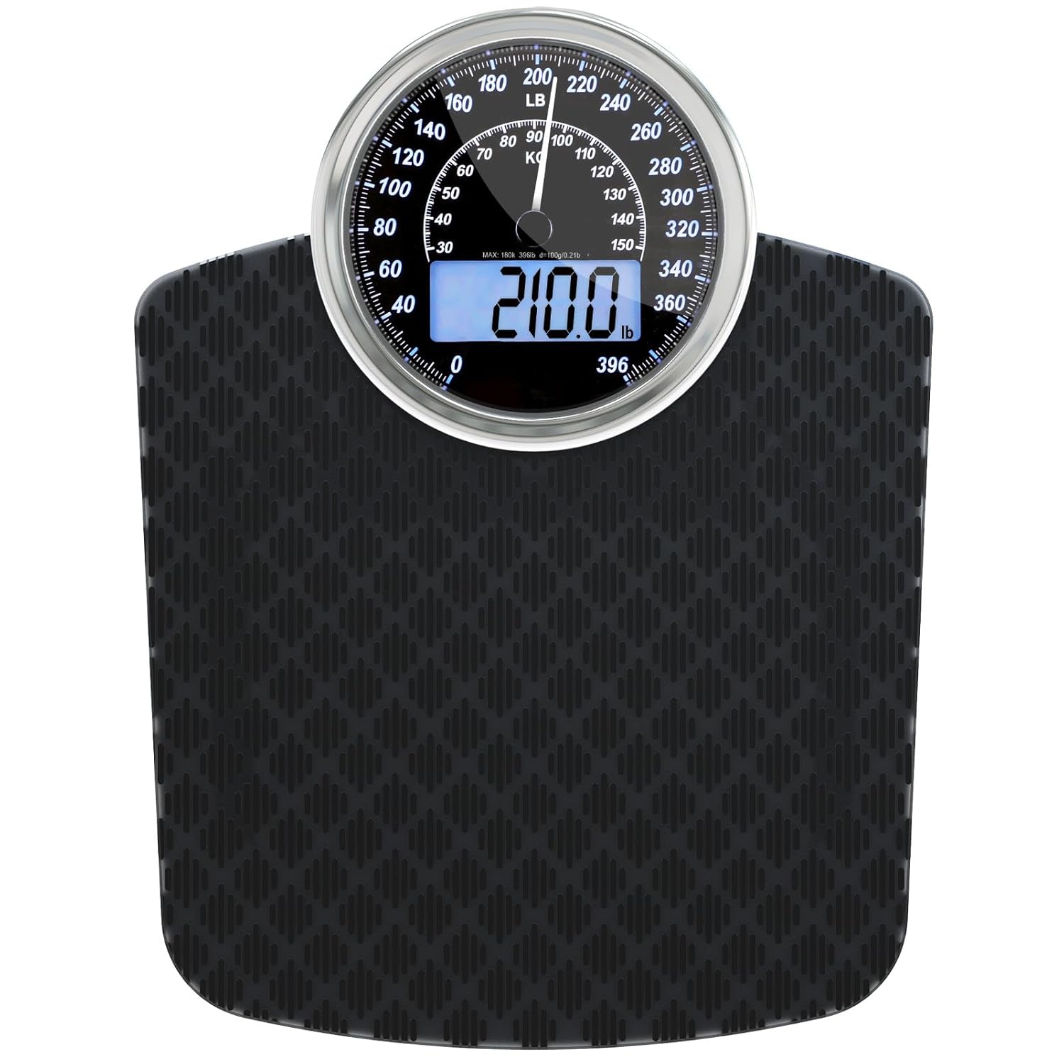 Dual Weight Measurement Display: Introducing the Adamson Hybrid Bath Scale - The Only Choice of Digital Scales for Body Weight-5