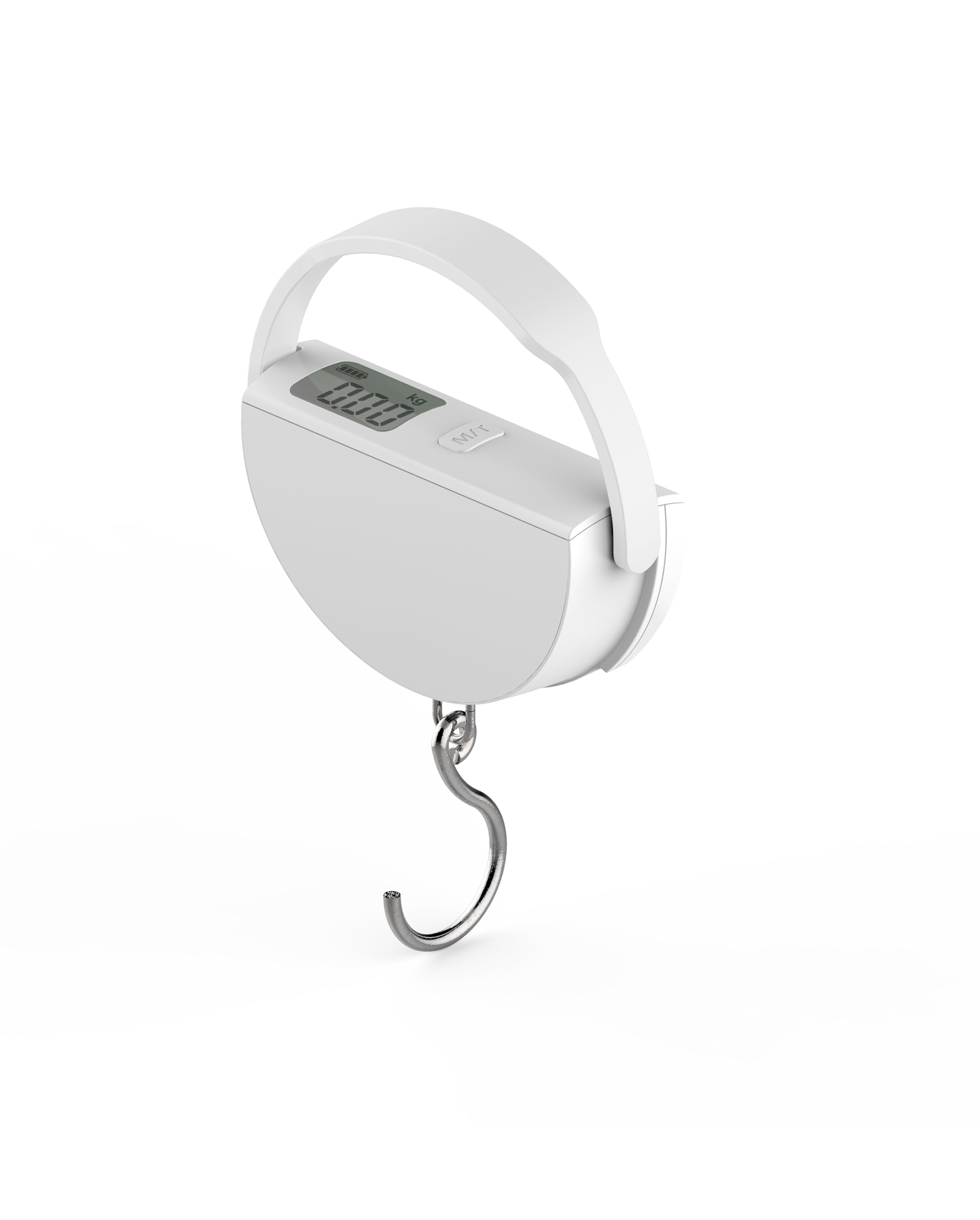 Portable 50KG/110lb Battery-free Digital Luggage Scale for Travel
