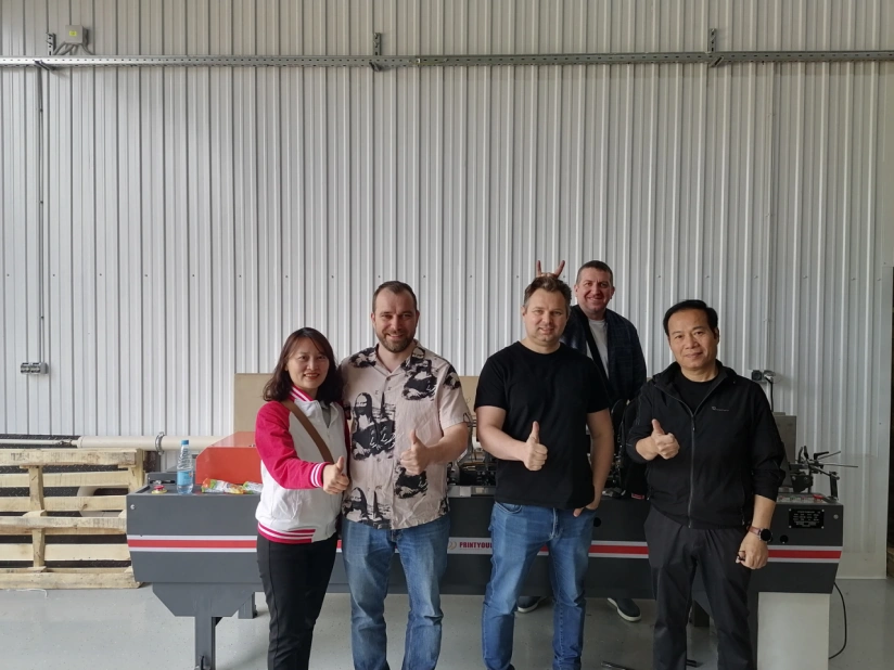 Printyoung ZH-300 Mini Box Folder Gluer Successful Case