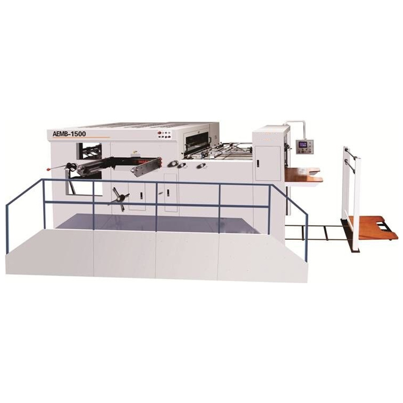 AEMB-1500Y Semi-automatic flatbed die cutting machine