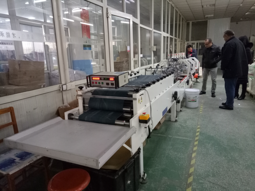 JD-1740 Single-Color Offset Printing Machine and Folder Gluer Used in Algeria