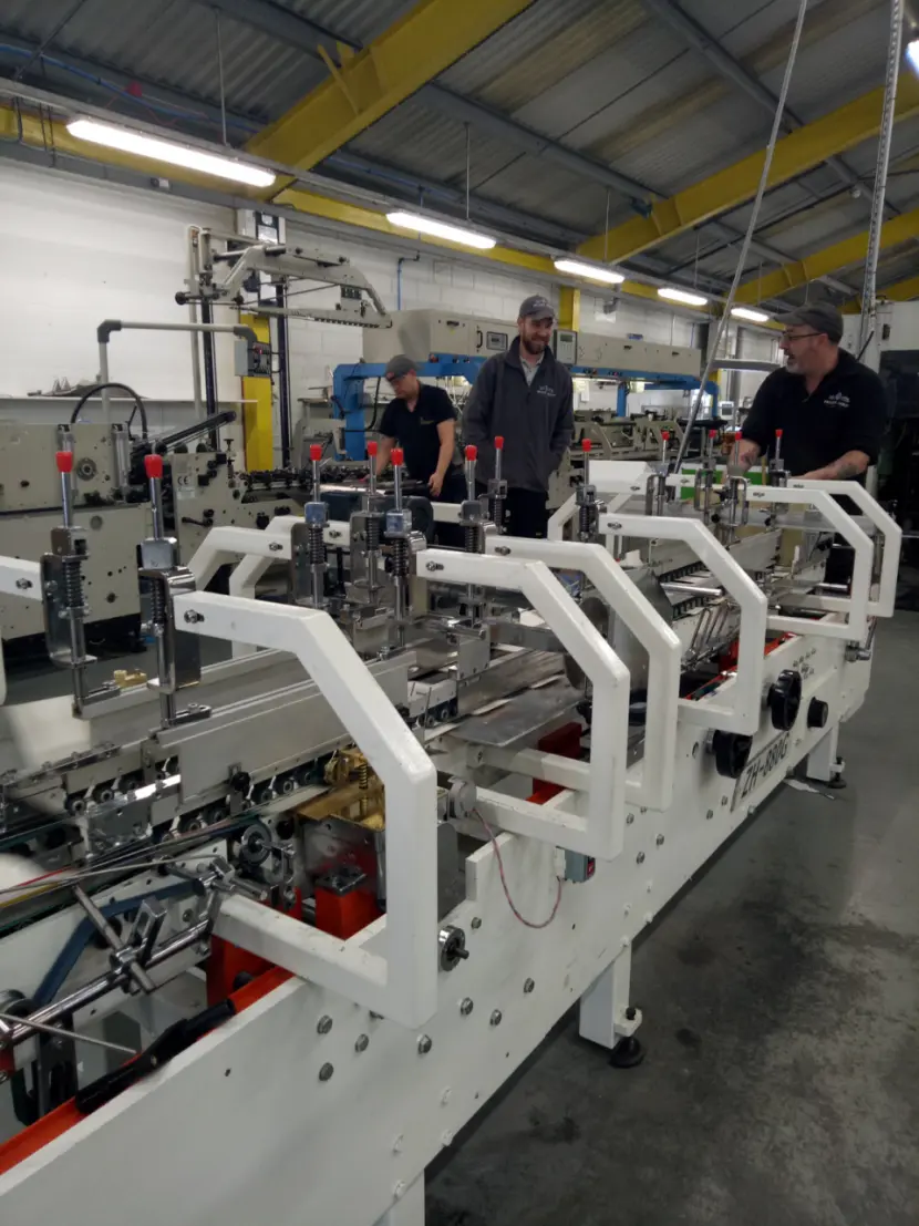 Printyoung ZH-880G Folder Gluer Has Been Used in the UK 1