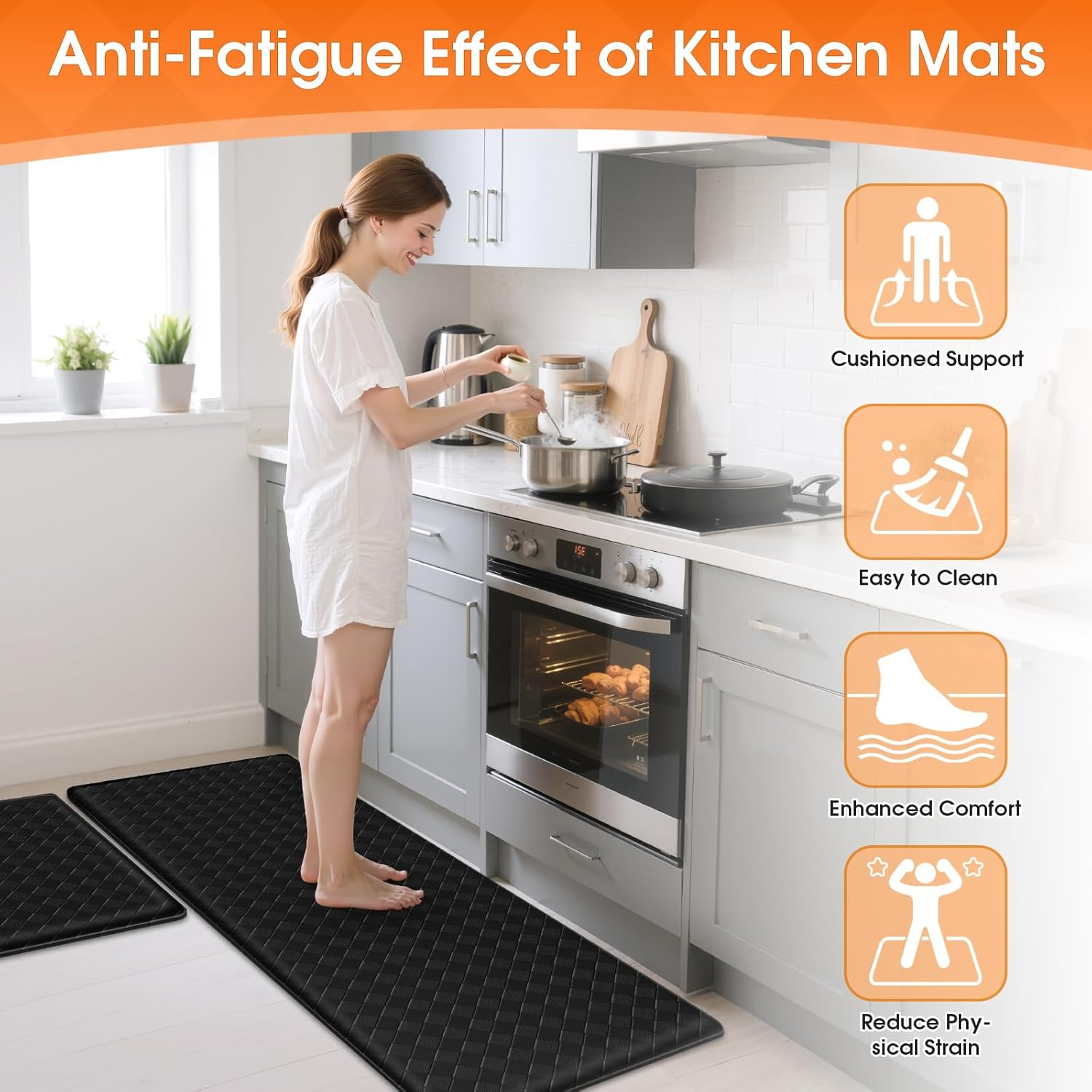 How to select the right kitchen mat for comfort and safety?