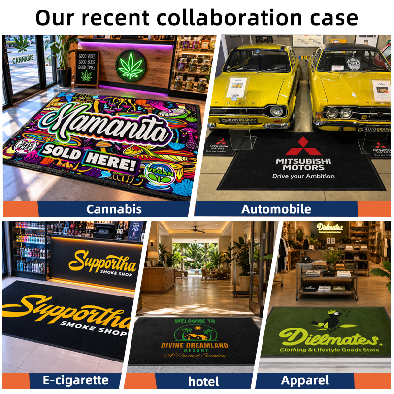 Maximizing durability and visibility with custom logo floor mats.