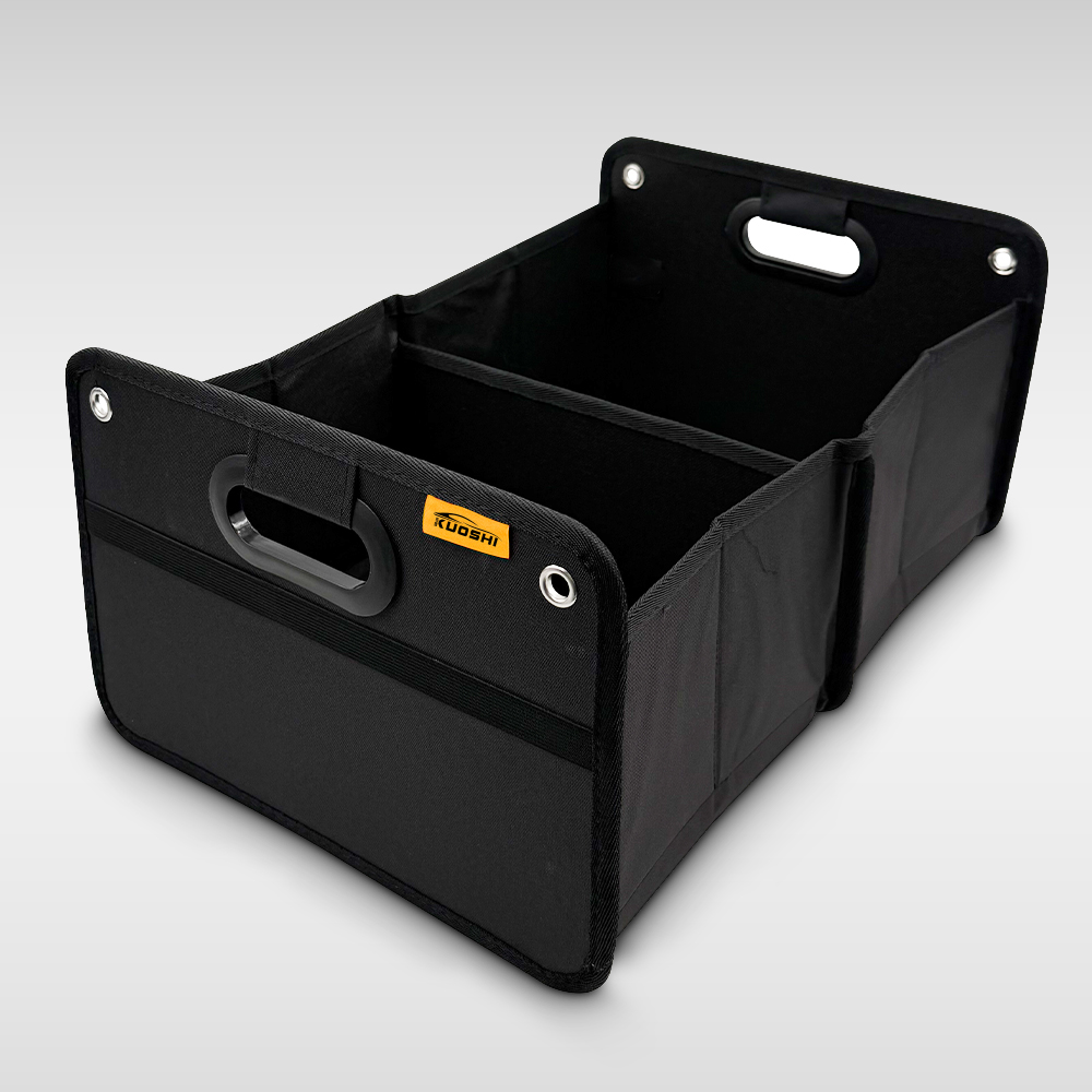 Bulk Pricing Best 2-Compartment Car Trunk Organizer With 4 Cock-Eye Holes