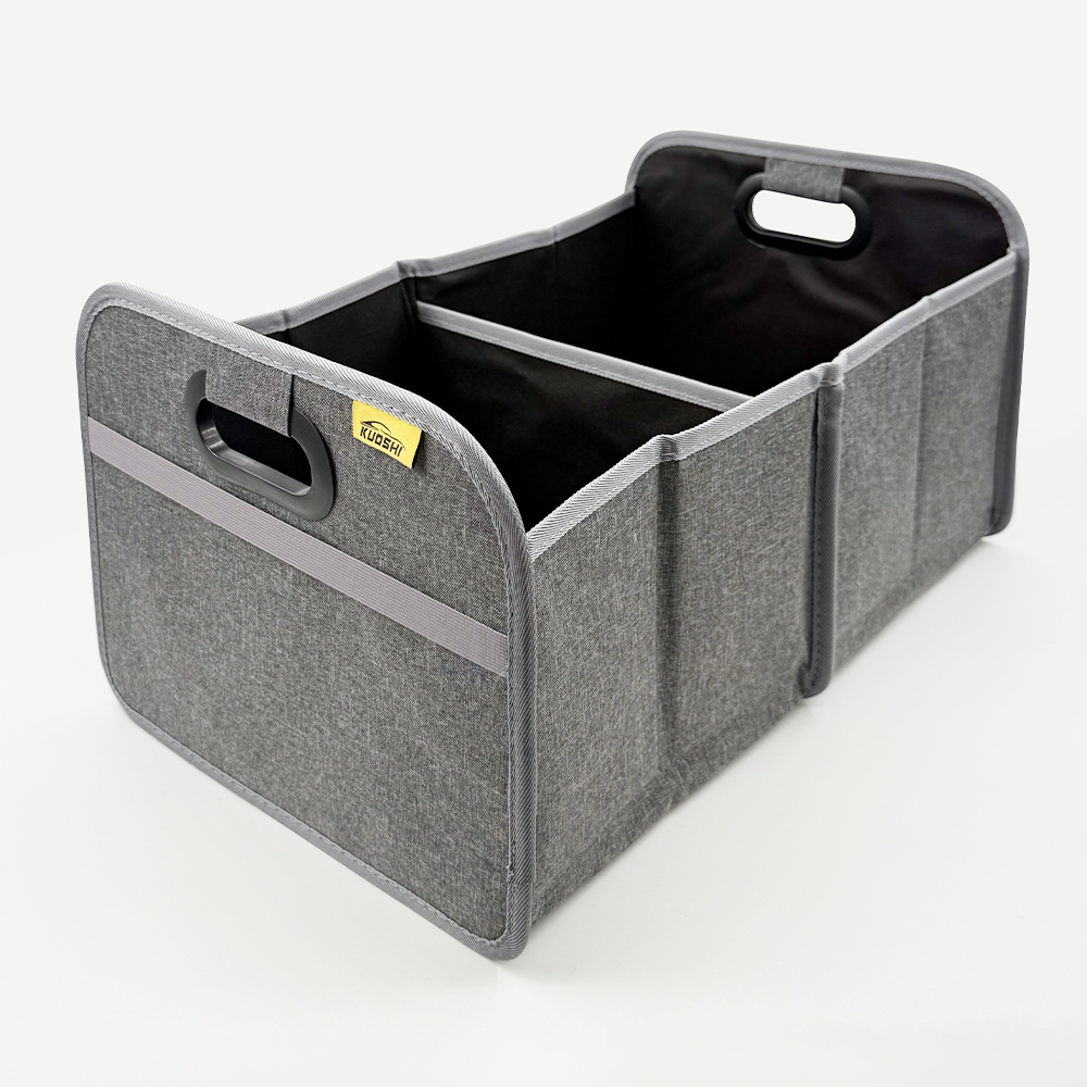 KUOSHI Factory OEM Custom Foldable 42L Car Trunk Organizer With Compartments