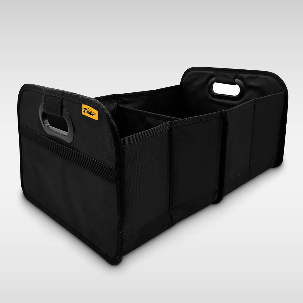 KUOSHI Portable 35l Waterproof Non Slip 2 Compartment Vehicle Trunk Organizer B2B Wholesale