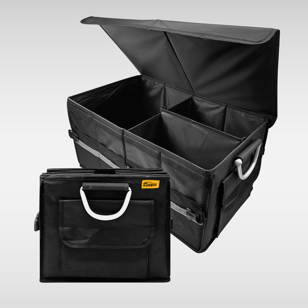 Custom Manufacturing KUOSHI Heavy Duty Collapsible Trunk Storage with Aluminium Handles 