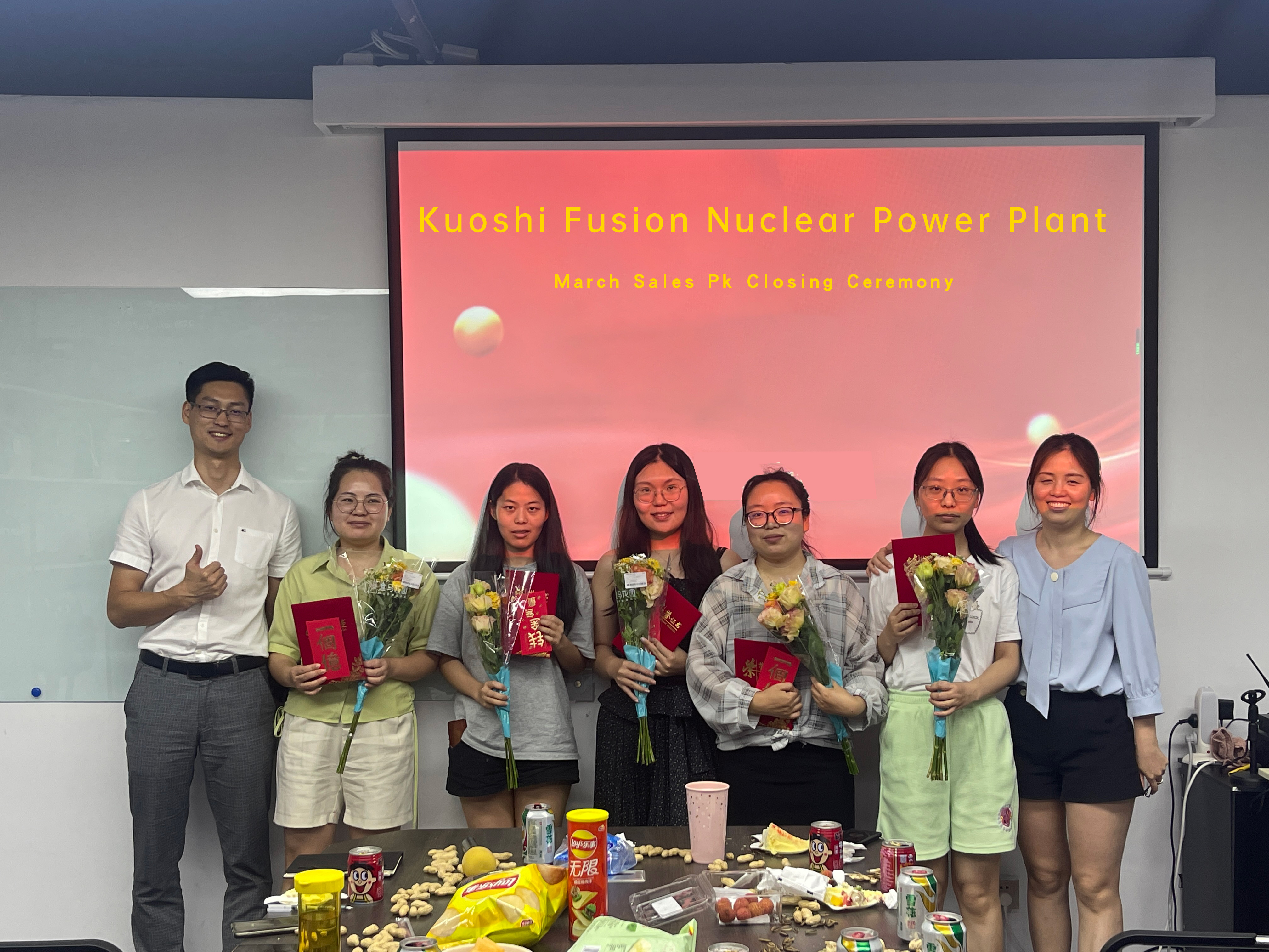 KUOSHI Fusion Nuclear Power Plant Sales PK Closing Ceremony Successfully Ended