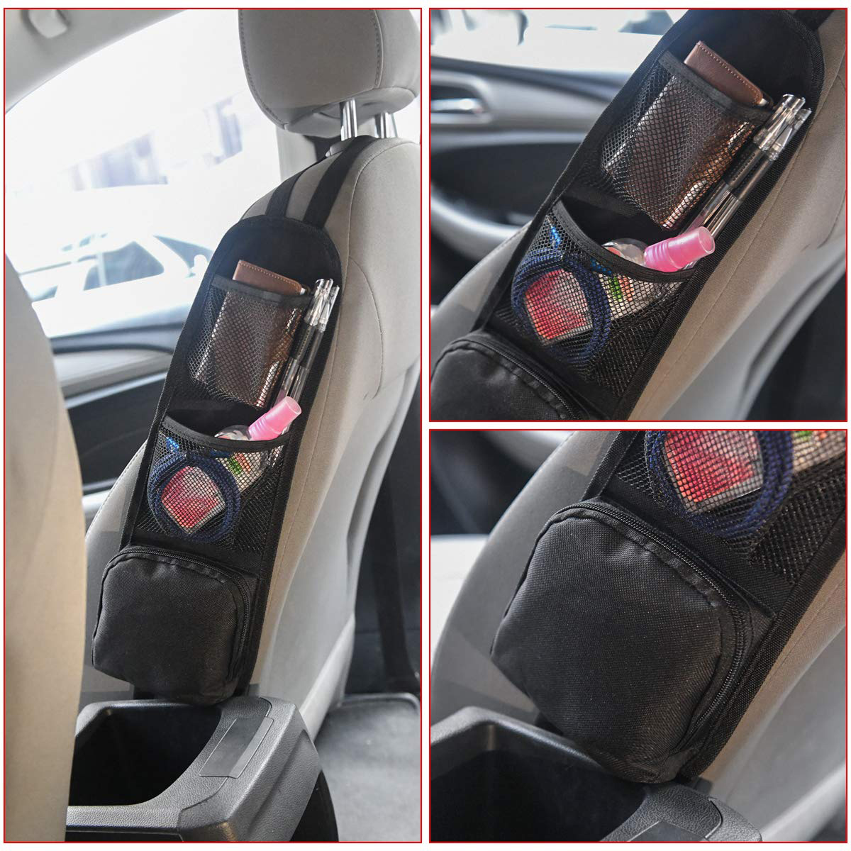 Universal Car Seat Side Organizer Bag