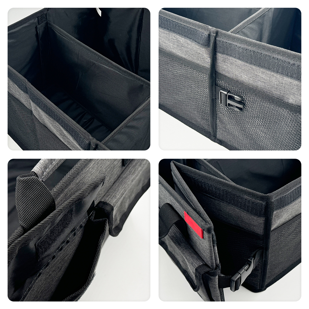 3 Compartments Car Trunk Organizer detail