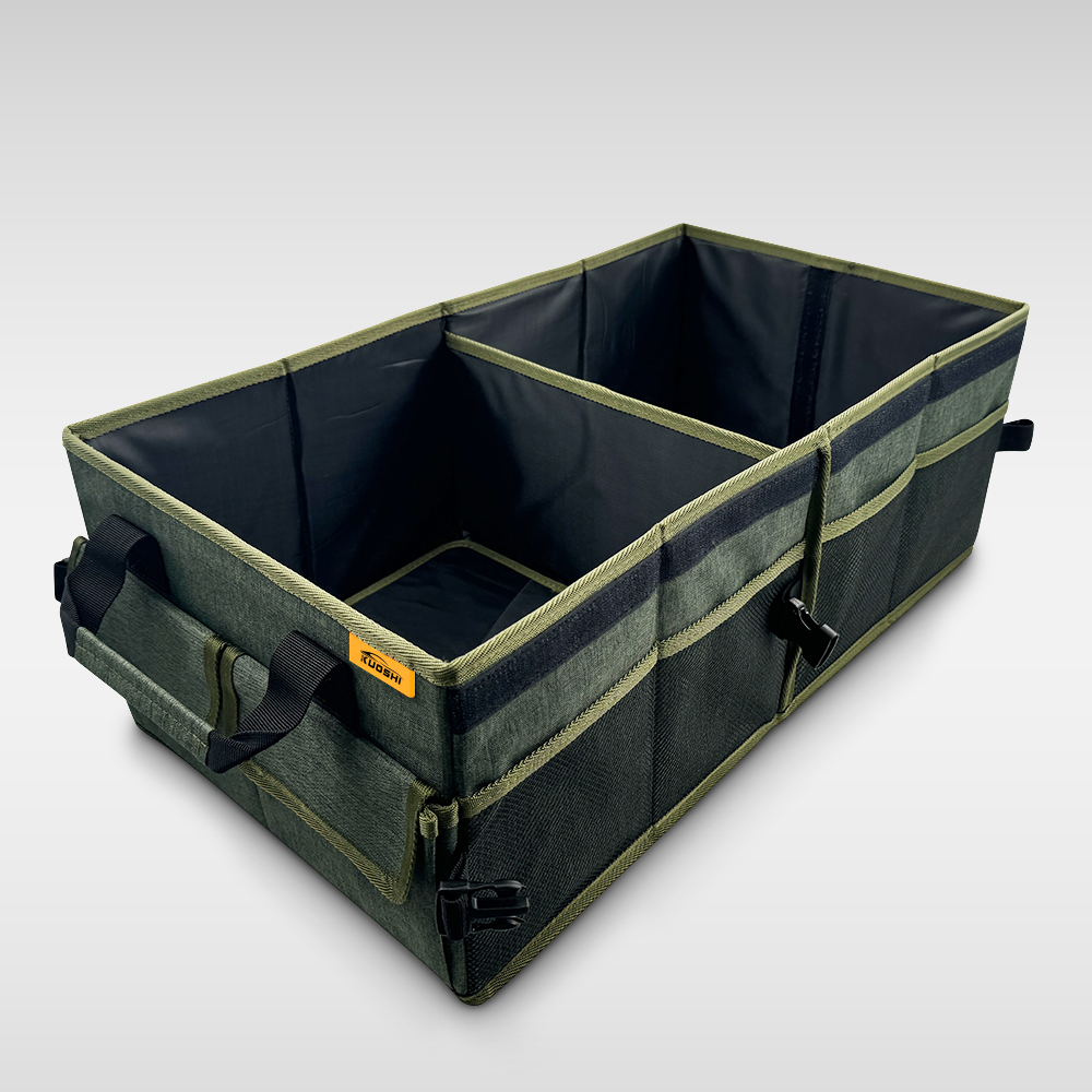 KUOSHI Wholesale Waterproof Custom Universal Premium Green Trunk Organizer